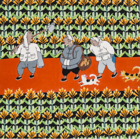 2019年——辛集农民画进京在中央民族大学展览12335.jpg