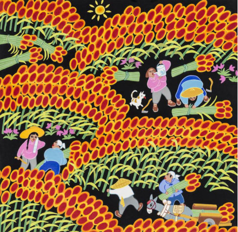 2019年——辛集农民画进京在中央民族大学展览13069.jpg