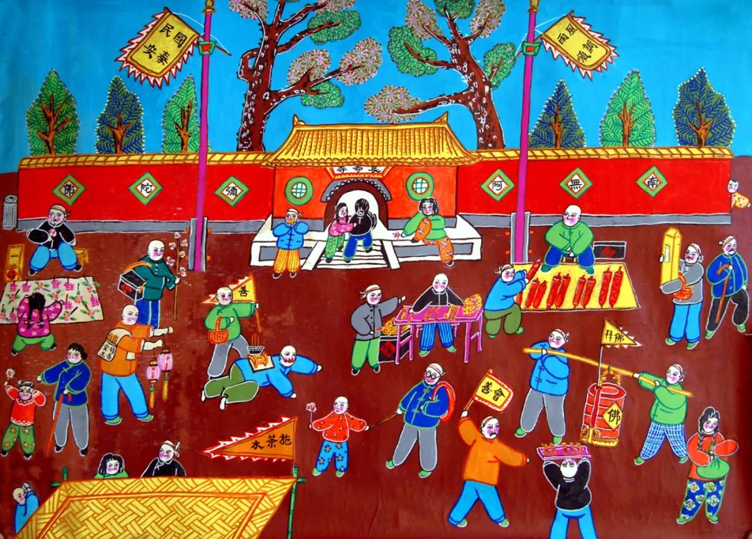 《传承乡土文化,服务农村振兴——辛集农民画优秀作品全国巡展》走进河北承德市群众艺术馆