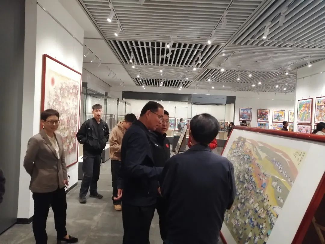 《传承乡土文化,服务农村振兴——辛集农民画优秀作品全国巡展》在定州博物馆开展