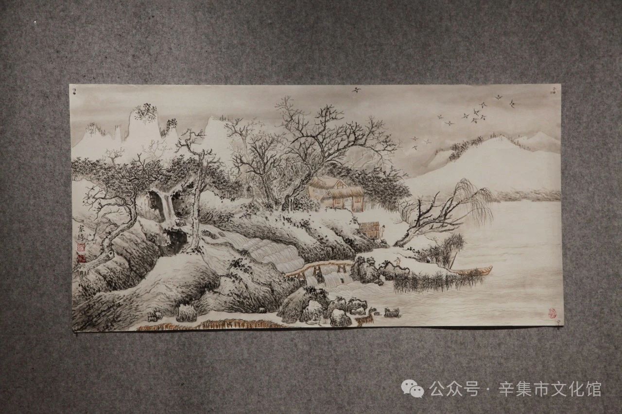 未来之期~齐志强学生绘画作品展于5月1日--6日在辛集市文化馆三楼展览厅成功举办