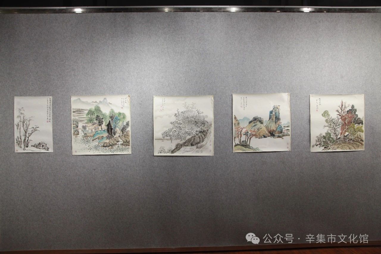 未来之期~齐志强学生绘画作品展于5月1日--6日在辛集市文化馆三楼展览厅成功举办