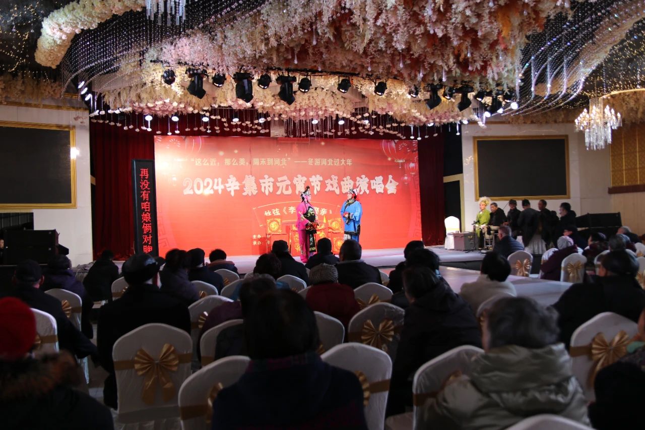 2024辛集市元宵节戏曲演唱会在爱人大酒店精彩上演，一场别开生面的戏曲演唱会与大家一起共度元宵
