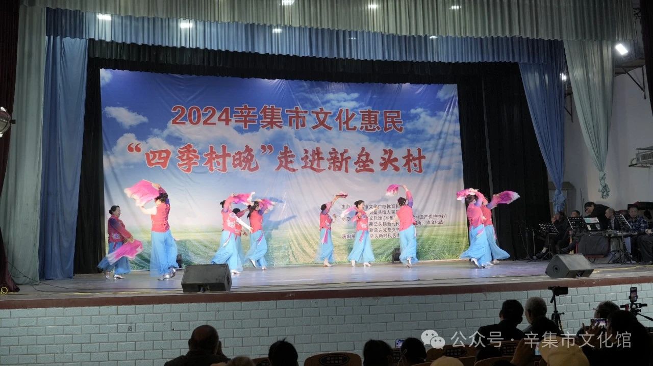 2024辛集市文化惠民“四季村晚”活动在新垒头村成功举办