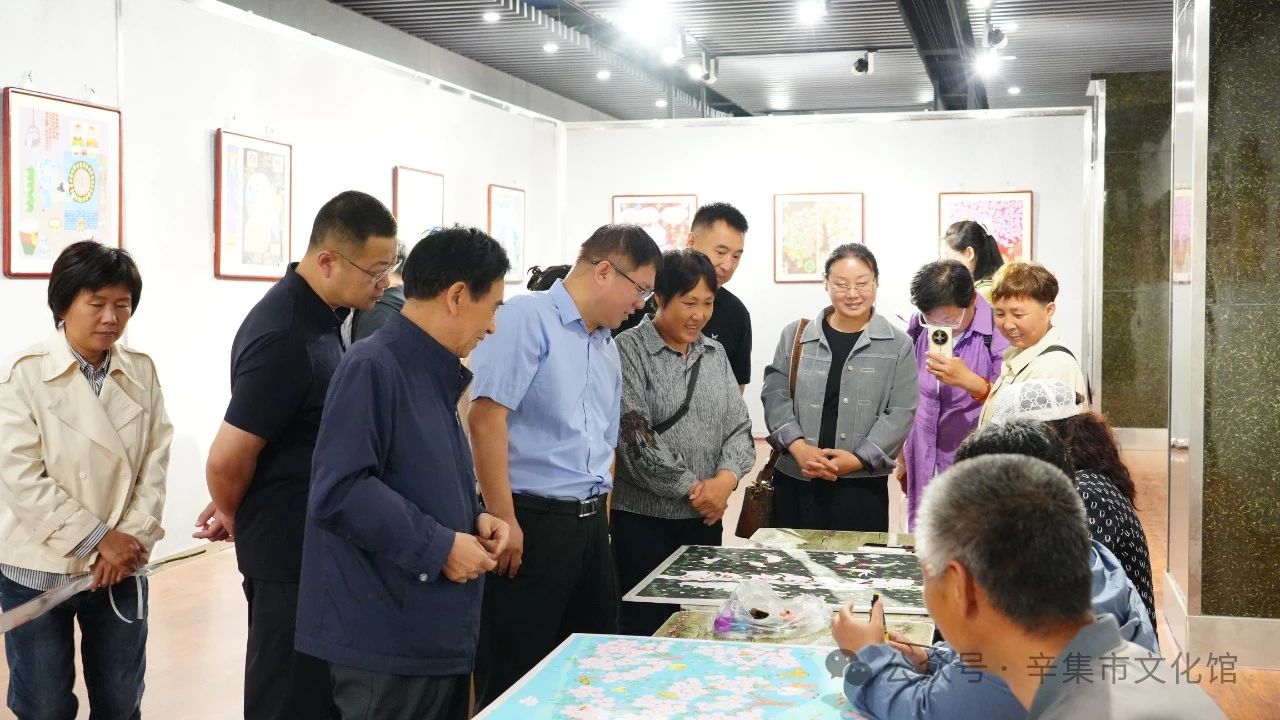 【文化馆:人民的终身美育学校】文化馆服务宣传周系列活动——2024年辛集市王下农民画作品展
