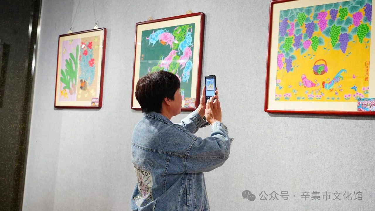 【文化馆:人民的终身美育学校】文化馆服务宣传周系列活动——2024年辛集市王下农民画作品展