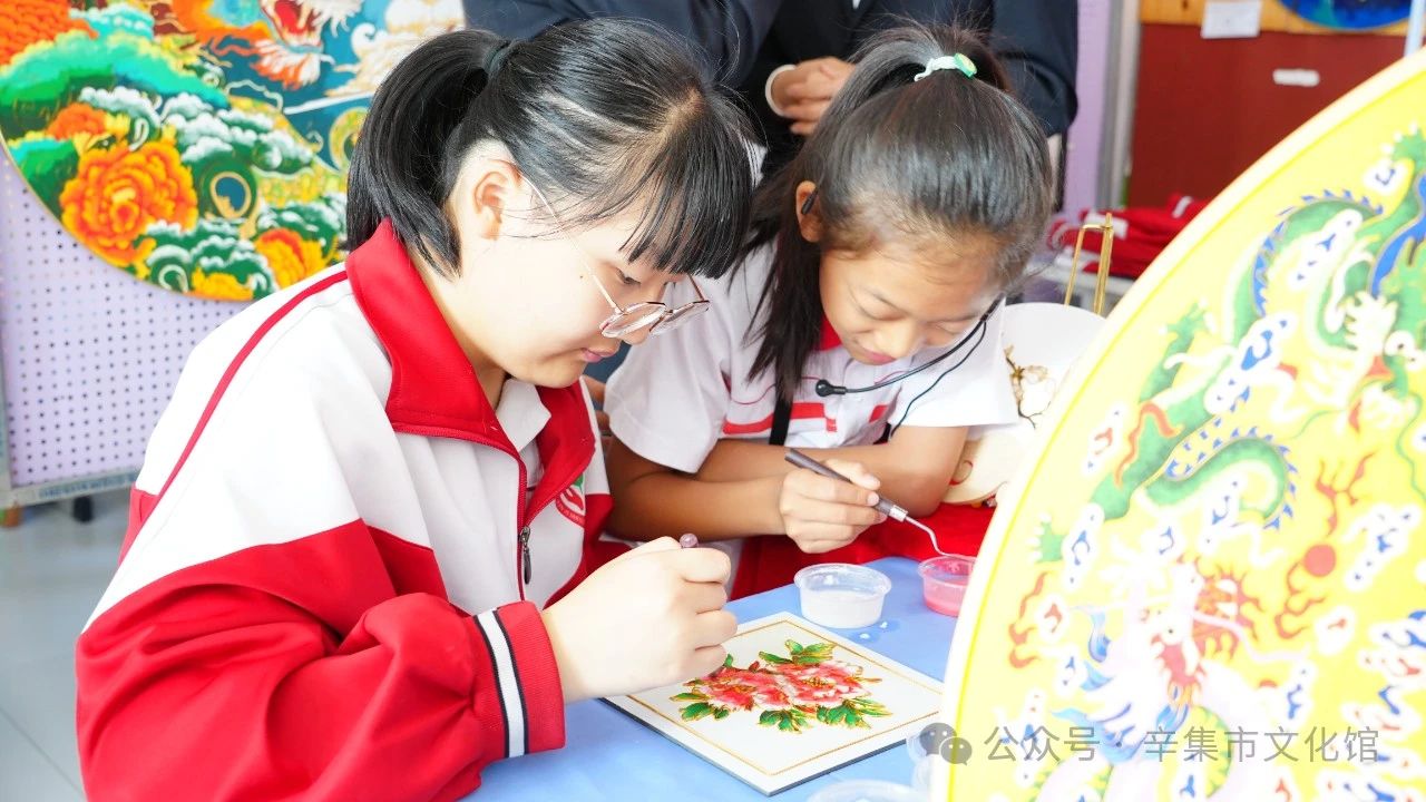 文化馆服务宣传周系列活动—辛集市2024年中小学生美术作品展+工作坊