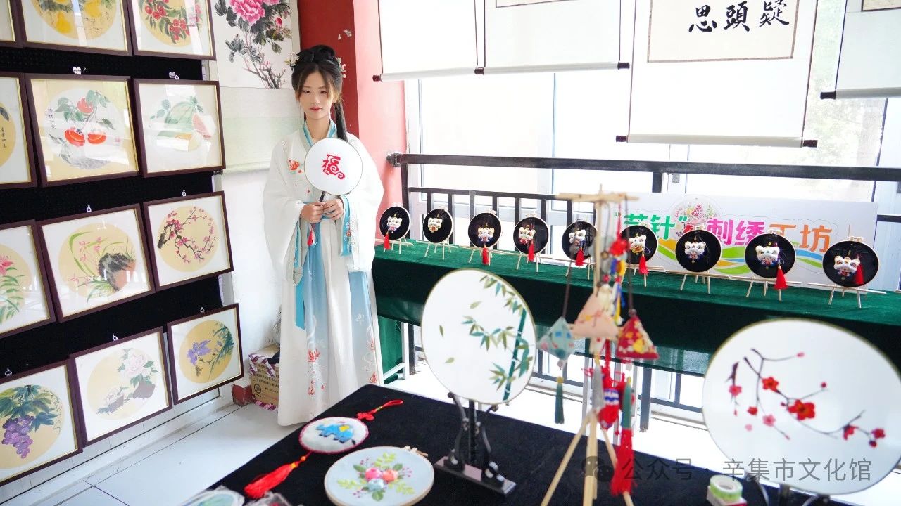 文化馆服务宣传周系列活动—辛集市2024年中小学生美术作品展+工作坊