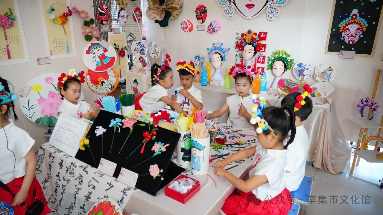 文化馆服务宣传周系列活动—辛集市2024年中小学生美术作品展+工作坊