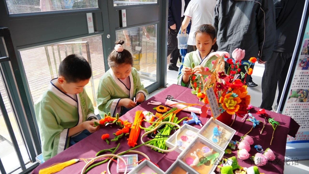 文化馆服务宣传周系列活动—辛集市2024年中小学生美术作品展+工作坊