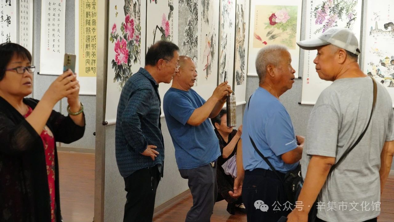 “翰墨颂党恩 丹青抒华章”,2024年辛集市庆“七一”书画展于7月1日-5日在文化馆三楼展览厅隆重展出