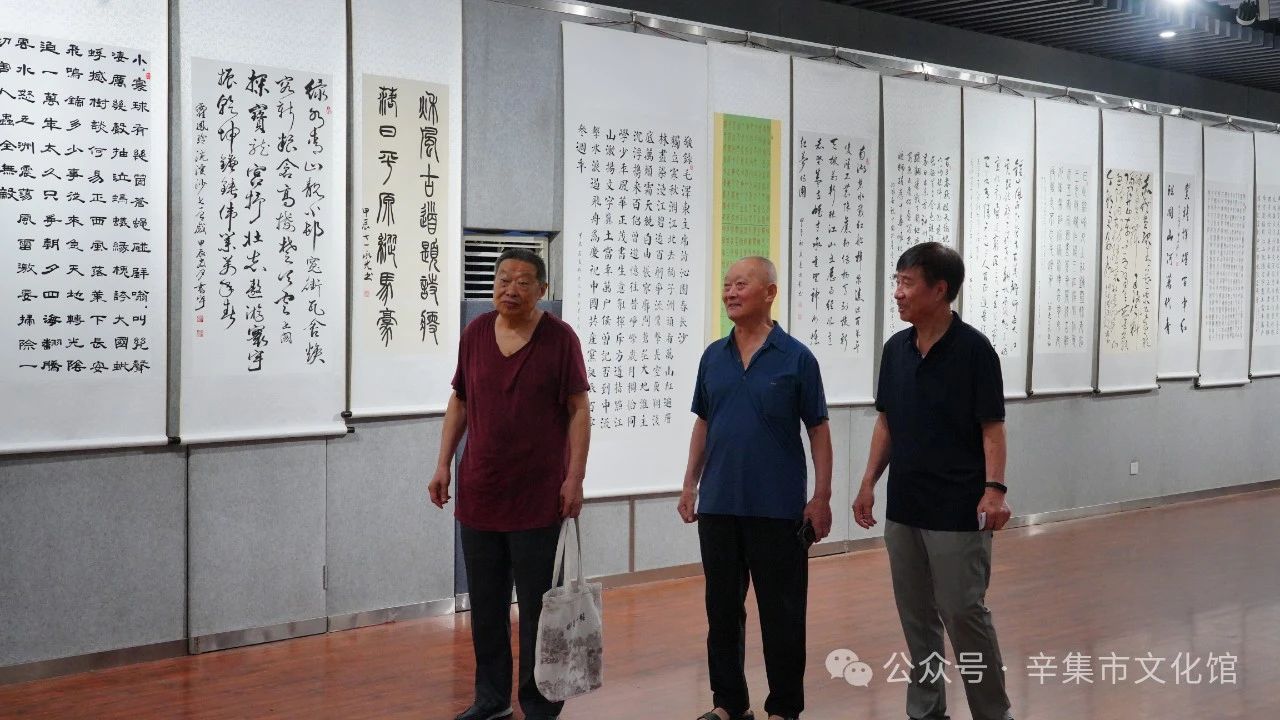 “翰墨颂党恩 丹青抒华章”,2024年辛集市庆“七一”书画展于7月1日-5日在文化馆三楼展览厅隆重展出