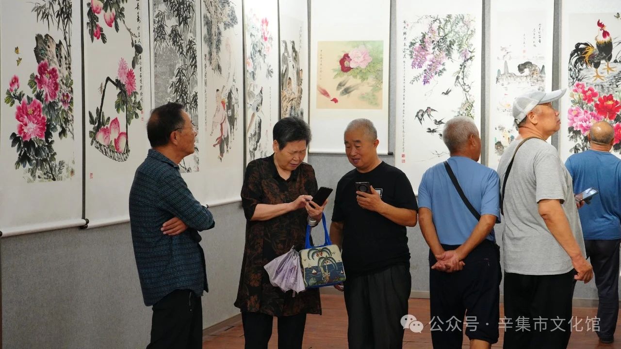“翰墨颂党恩 丹青抒华章”,2024年辛集市庆“七一”书画展于7月1日-5日在文化馆三楼展览厅隆重展出