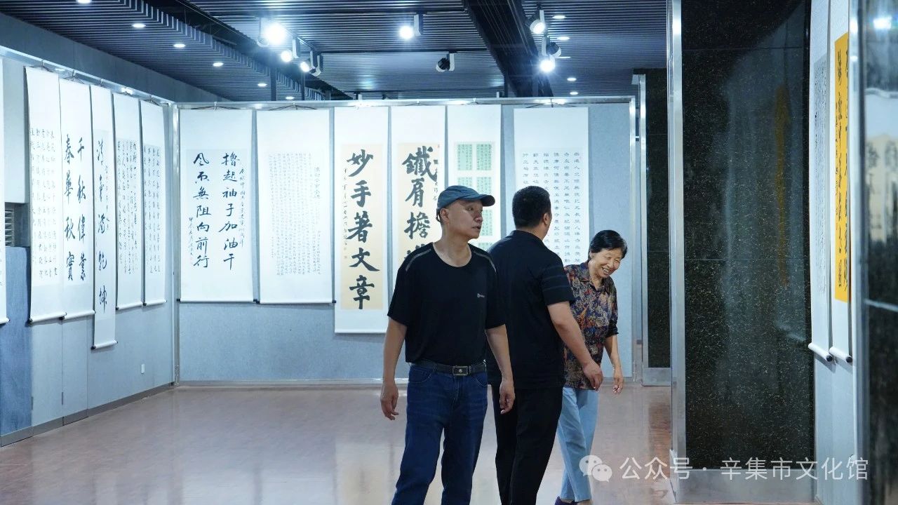 “翰墨颂党恩 丹青抒华章”,2024年辛集市庆“七一”书画展于7月1日-5日在文化馆三楼展览厅隆重展出