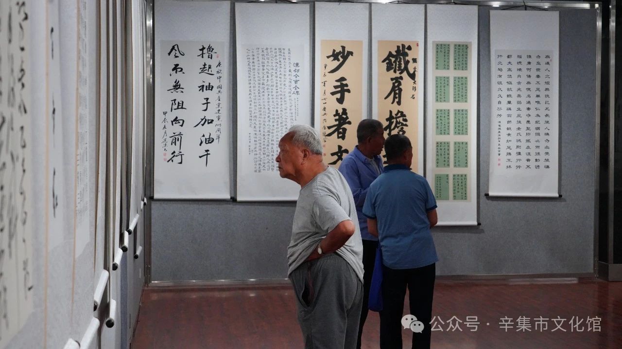 “翰墨颂党恩 丹青抒华章”,2024年辛集市庆“七一”书画展于7月1日-5日在文化馆三楼展览厅隆重展出