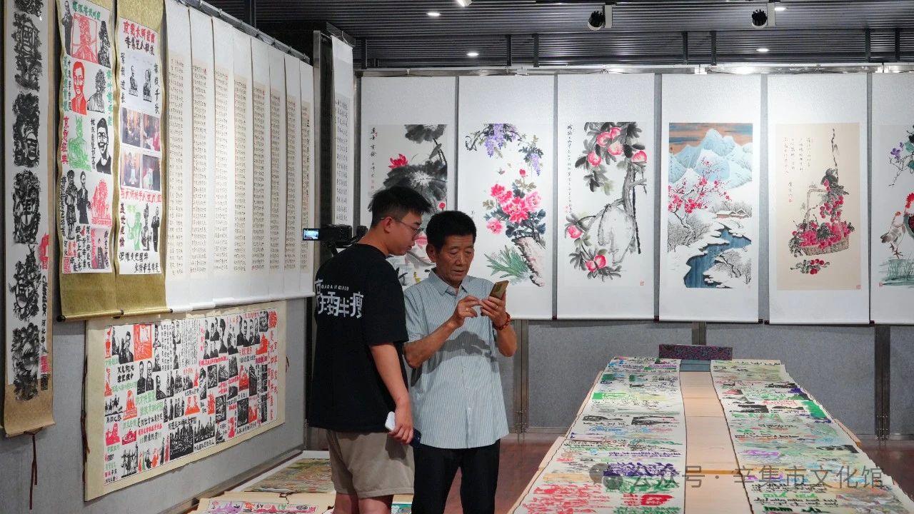 “翰墨颂党恩 丹青抒华章”,2024年辛集市庆“七一”书画展于7月1日-5日在文化馆三楼展览厅隆重展出