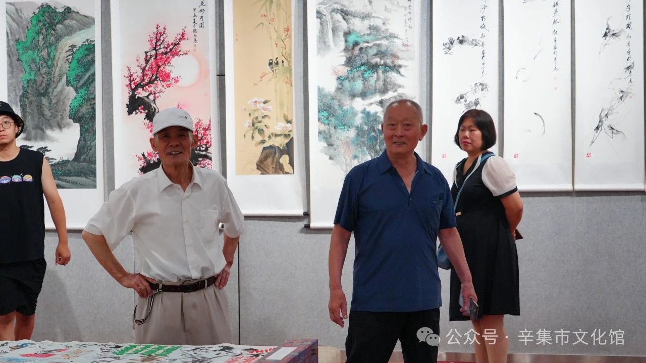 “翰墨颂党恩 丹青抒华章”,2024年辛集市庆“七一”书画展于7月1日-5日在文化馆三楼展览厅隆重展出