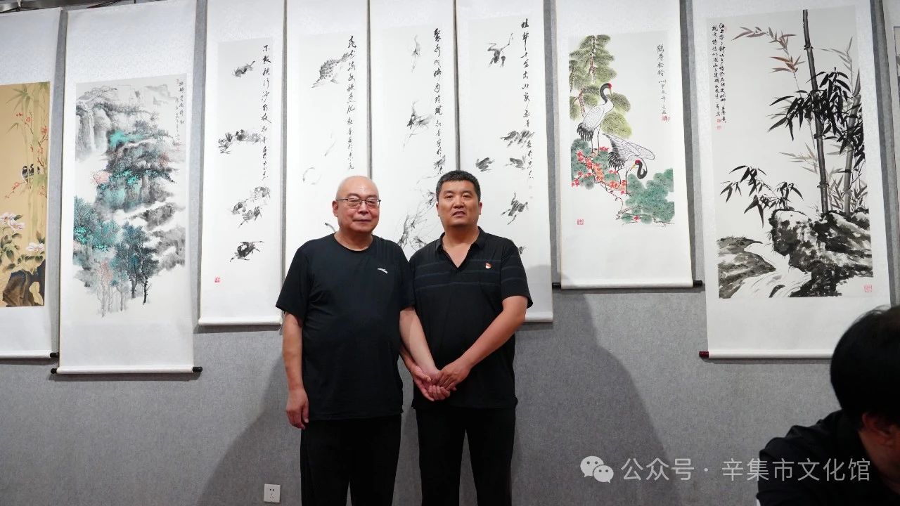 “翰墨颂党恩 丹青抒华章”,2024年辛集市庆“七一”书画展于7月1日-5日在文化馆三楼展览厅隆重展出