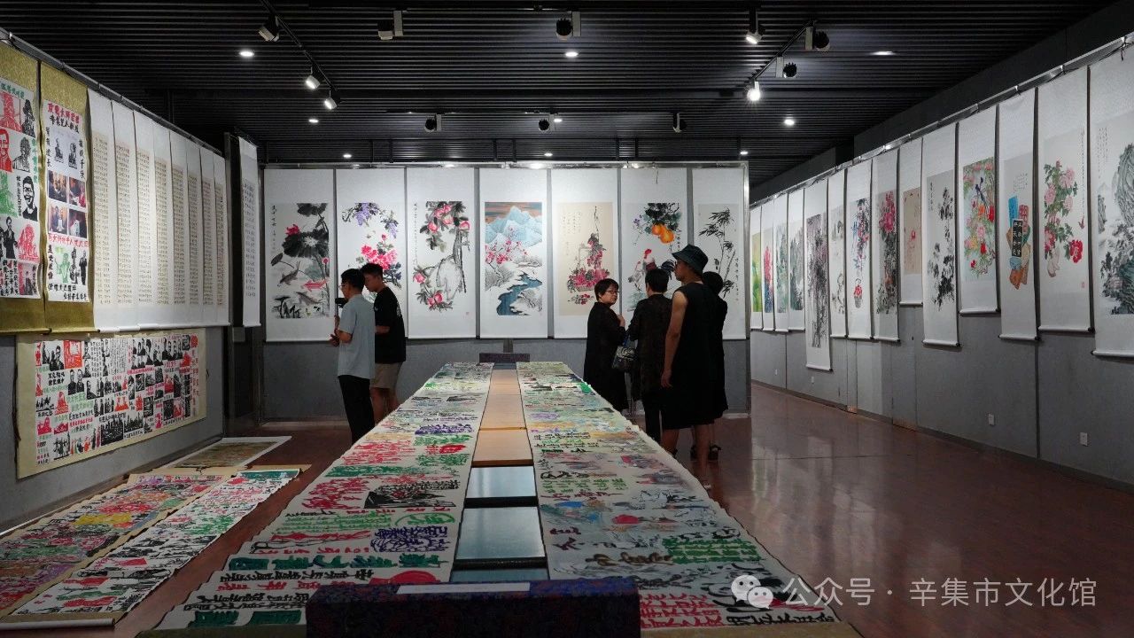 “翰墨颂党恩 丹青抒华章”,2024年辛集市庆“七一”书画展于7月1日-5日在文化馆三楼展览厅隆重展出