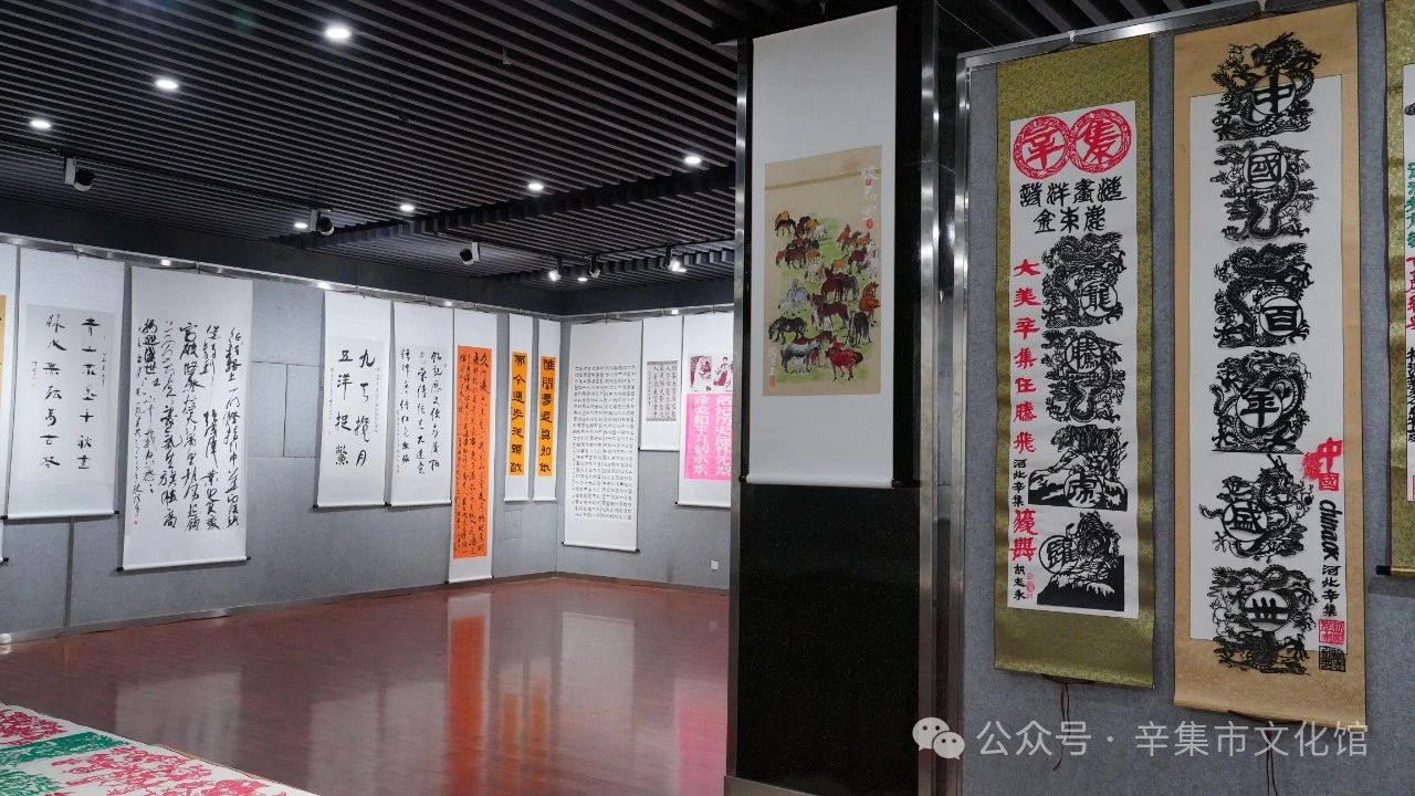 “翰墨颂党恩 丹青抒华章”,2024年辛集市庆“七一”书画展于7月1日-5日在文化馆三楼展览厅隆重展出