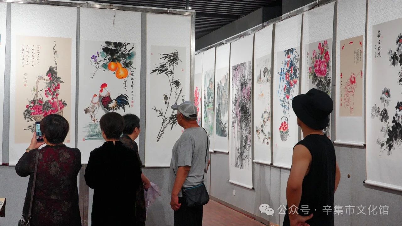 “翰墨颂党恩 丹青抒华章”,2024年辛集市庆“七一”书画展于7月1日-5日在文化馆三楼展览厅隆重展出