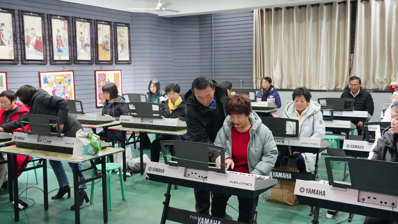 2024年辛集市文化馆全民艺术普及器乐培训班(二)正式开课