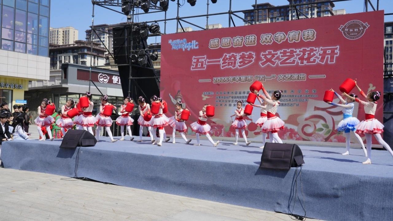 2025年辛集市“五一”文艺演出在万达广场精彩上演