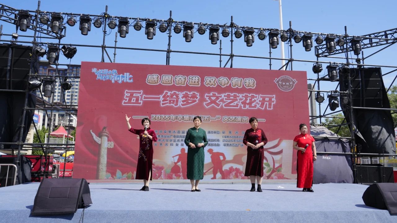 2025年辛集市“五一”文艺演出在万达广场精彩上演