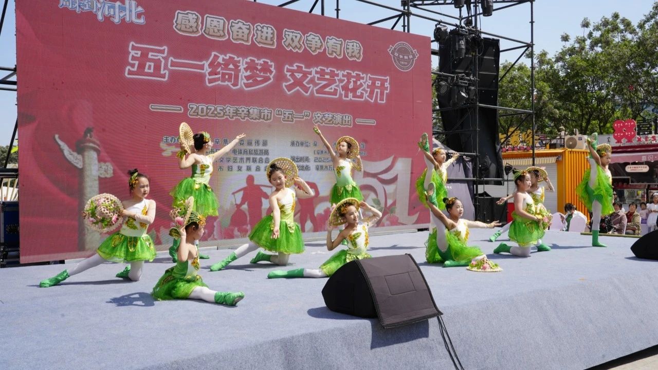 2025年辛集市“五一”文艺演出在万达广场精彩上演