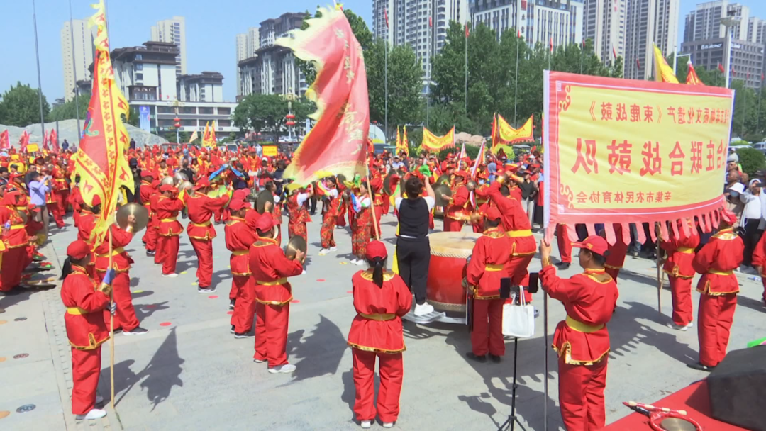 “5·19中国旅游日暨辛集市第六届鼓王争霸赛”在国际皮革城举办